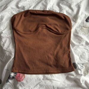 Brown Tube Top